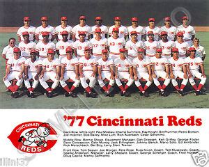 cincinnati reds roster 1977